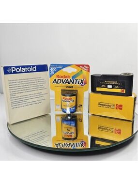 Vintage Expired Film Lot Polaroid Type 600 Kodak Advantix 400 Kodacolor II...